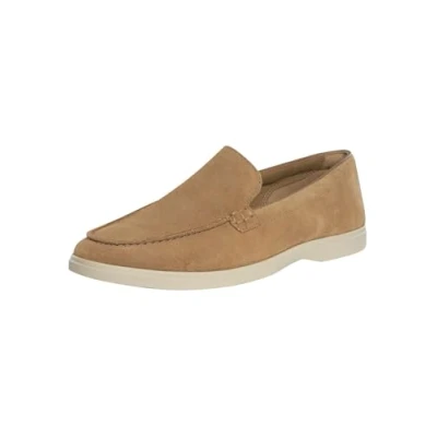 Afbeelding van Clarks Torford EASY Instappers, Heren, Maat: 41, Dark sand Veloursleer