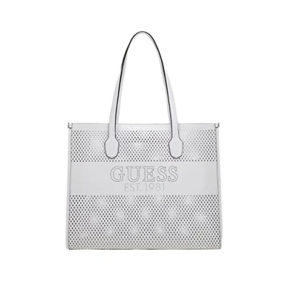 Afbeelding van Guess Katey PERF Shopper, Dames, Maat: One Size, White