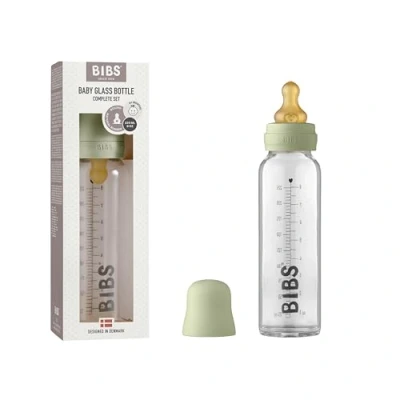 Afbeelding van BIBS Fles Glas Sage 225ml