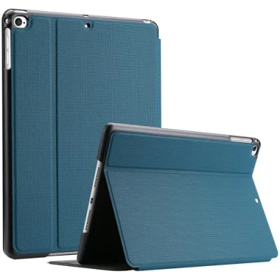 Afbeelding van ProCase Hoes voor iPad 9.7 Inch 2018 2017 (6e en 5e generatie) / Air 2 Air, Schokbestendig Lichtgewicht Slanke Beschermende Folio Cover Wintertaling