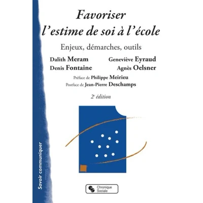 Image de Favoriser l&#039;estime de soi a l&#039;ecole 2e edition