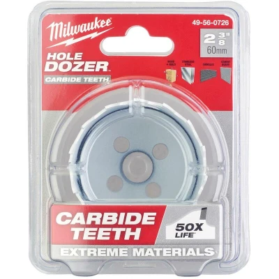 Afbeelding van Milwaukee Hole Dozer Gatzaag met Carbide tanden TCT 60 mm 1 st 49560726