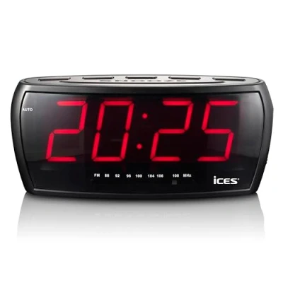 Afbeelding van Ices Klokradio Fm Big Display