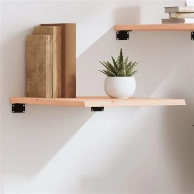 Afbeelding van Wandschap 40x60x2 cm onbehandeld massief eikenhout
