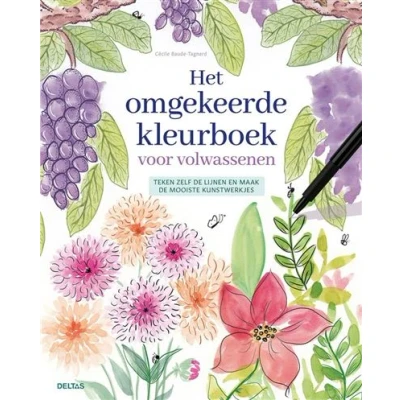 Image de Het omgekeerde kleurboek voor volwassenen