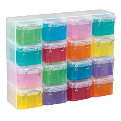 Image de Really Useful Box Organiseur de 16 boites,0,14 Litres chaque