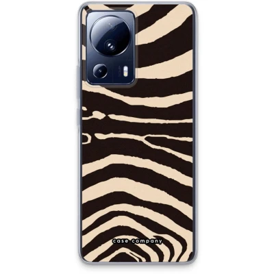 Afbeelding van Case Company® hoesje geschikt voor Xiaomi 13 Lite Arizona Zebra Soft Cover Telefoonhoesje Bescherming aan alle Kanten en Schermrand