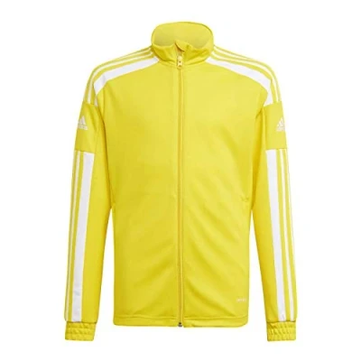 Afbeelding van adidas Uniseks kinderen Squadra 21 trainingsjas, Team Yellow/White, 15 16 jaar