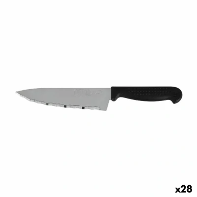 Afbeelding van Keukenmes Quttin Laser Zwart Zilverkleurig 28 x 6 1,3 cm (28 Stuks)