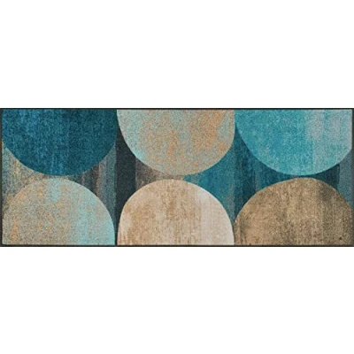 Afbeelding van wash+dry Galaxia Deurmat, 75 x 190 cm, voor binnen en buiten, wasbaar,