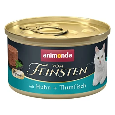 Afbeelding van 12x85g Kip &amp; Tonijn Adult animonda Vom Feinsten Kattenvoer