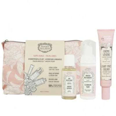 Afbeelding van Panier Des Sens Radiant Peony Facial Care Set 1ST