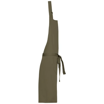 Afbeelding van Schort/Tuniek/Werkblouse Unisex One Size Kariban Light khaki 100% Katoen