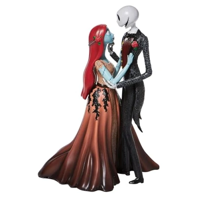 Afbeelding van Enesco Disney Showcase figuur Force Couture The Nightmare of Monsieur Jack en Sally omhelzing 24 cm Veelkleurig 6008701 9,5&quot; H x 5,5&quot; B 6,75&quot; L