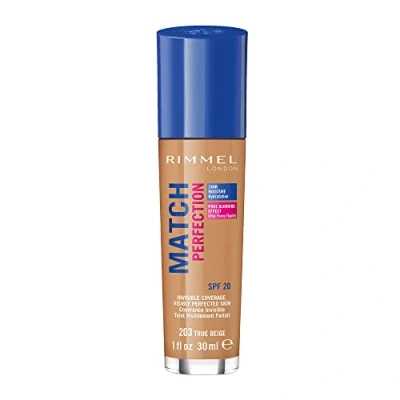 Afbeelding van Rimmel London Match Perfection Foundation 203 True Beige