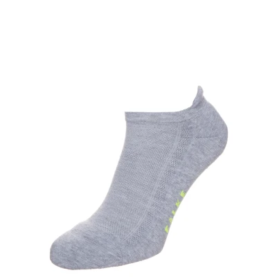 Afbeelding van Falke COOL KICK Unisex Anatomical Plush SOLE Enkelsokken, Maat: 42/43, Light grey