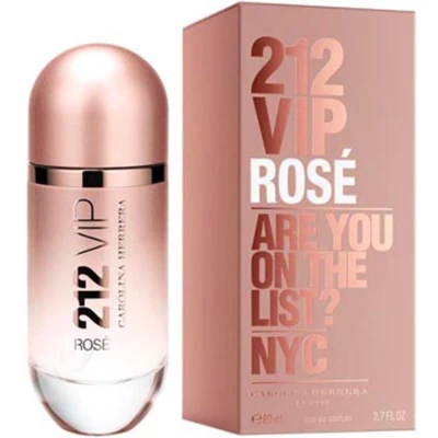 Afbeelding van Carolina Herrera 212 VIP Rose 80ml Vrouwen eau de parfum