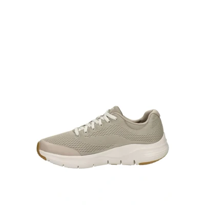 Afbeelding van Skechers ARCH Sneakers laag, Heren, Maat: 46, Taupe Textiel