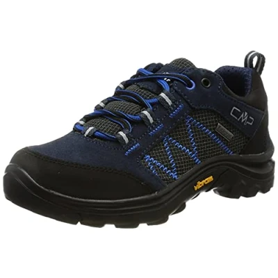 Afbeelding van CMP Kids Shoe, trekkingschoenen, Thiamat Low 2.0 WP unisex kinderen, Zwart blauw, 36 EU, Blauw