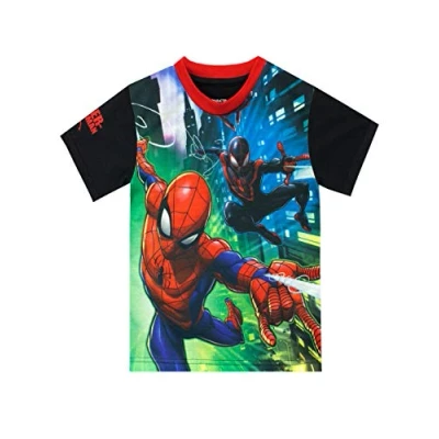 Afbeelding van Marvel T shirt Spiderman jongen Spider Man, Meerkleurig