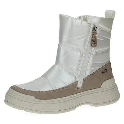 Afbeelding van Caprice Snowboots, Dames, Maat: 37.5, Pearl comb Textiel/ synthetisch