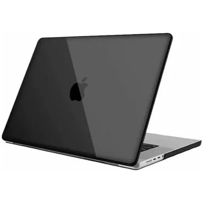 Afbeelding van ZAGG Hardshell Hoes Geschikt voor Apple MacBook Air 13 inch M3 (A3113) 2024 en M2 (A2681) 2022 Laptop Cover Transparant Zwart