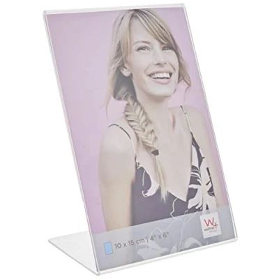Afbeelding van walther+ design ASH1015 Wissellijst Papierformaat: 10 x 15 cm Transparant