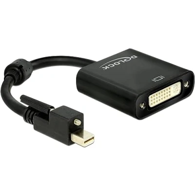Afbeelding van Premium Mini DisplayPort 1.2 naar DVI actieve adapter (1920 x 1200) / zwart 0,20 meter
