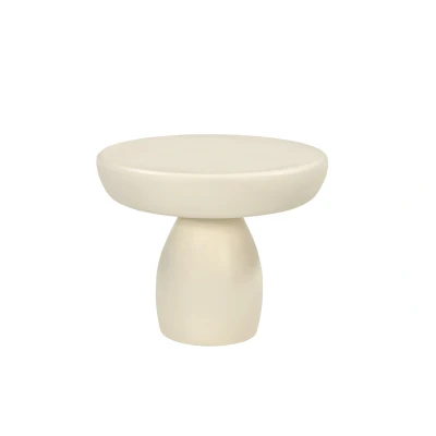 Afbeelding van Brix Salontafel Dune Ivoor MDF/Beton 50 cm