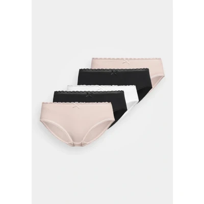 Afbeelding van Dorina 5 PACK Slip, Dames, Maat: 36, Black/beige/ivory/beige/black