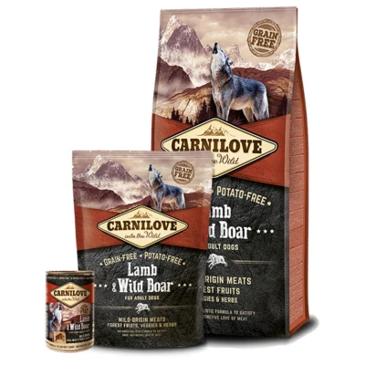 Afbeelding van Carnilove Lamb / Wild Boar Adult 12 KG (396936)