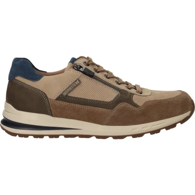 Afbeelding van Mephisto Sneaker Bradley Spice Bruin Combi