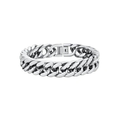 Afbeelding van Prosteel Pantserketting voor heren, 19/21/23 cm, roestvrij staal/verguld, pantserketting, 8 mm/12 mm/16,5 mm/17 mm, rapperstijl