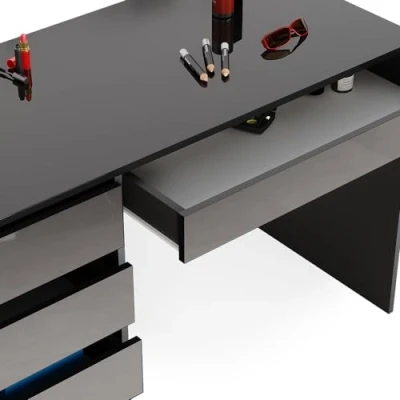 Afbeelding van Vicco Kaptafel Sherry, Antraciet, 120 cm