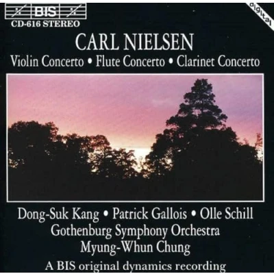 Afbeelding van Dong Suk Kang, Patrick Gallois, Gothenburg Symphony Orchestra, Myung Whun Chung Nielsen: Violin Concerto/Flute Concerto/Clarinet Concerto (CD)