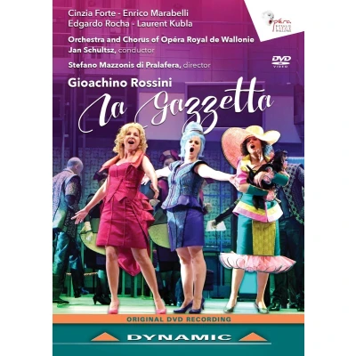 Afbeelding van Orchestra And Chorus Of Opéra Royal De Wallonie Rossini: La Gazzetta (DVD)