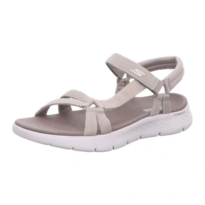 Image de Skechers Femme Sandales Go Walk Flex Sublime, Textile Taupe, 38 EU