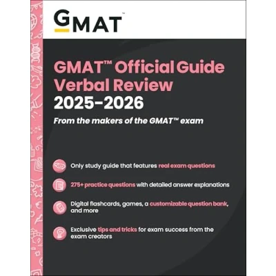 Afbeelding van GMAT Official Guide Verbal Review 2025 2026
