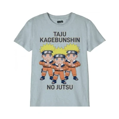 Afbeelding van Naruto Kage Bunshin No Jutsu Grijs Kid T Shirt 10 jaar