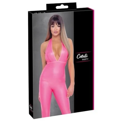 Afbeelding van Sexy fel roze Jumpsuit Medium