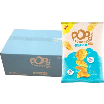 Afbeelding van Croky Pop&#039;d Pot Sea Salt 24x17g