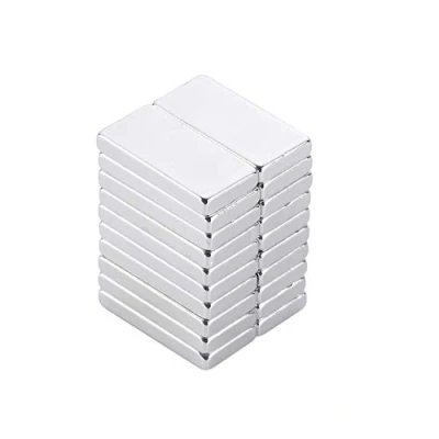 Afbeelding van Yizhet 20 stuks rechthoekige neodymium magneten voor whiteboard, magneetstrip, koelkast, prikbord, x 10 2 mm