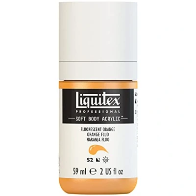 Afbeelding van Liquitex Professional Soft Body Acrylfles, neonoranje, 59 ml