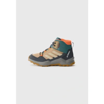 Afbeelding van adidas Mixte enfant TERREX AX4R MID RAIN.RDY HIKING SHOES, cardboard/savannah/semi impact orange, 39 1/3 EU