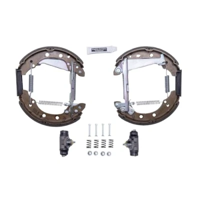 Afbeelding van HELLA Shoe Kit Pro 8DB 355 004 051 Remschijf, trommelrem Met wielremcilinder, stel element SKODA: Fabia 2, III Estate, AUDI: 80 B3