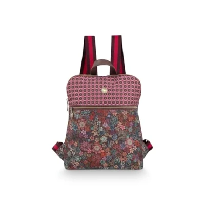 Afbeelding van Pip Studio Finlee Rugzak Tutti i Fiori Rugtas Rood 28x11x36cm