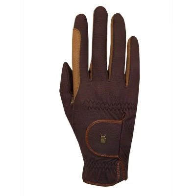 Afbeelding van Roeckl Rijhandschoenen Malta Roeck Grip Bicolor Zomer Mokka/Caramel 7,5 Agradi.be