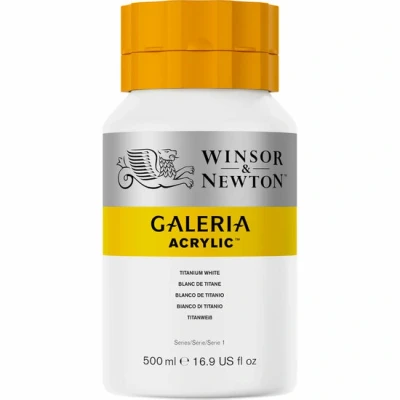 Afbeelding van Galeria 644 Acrylverf Titanium White 500ml