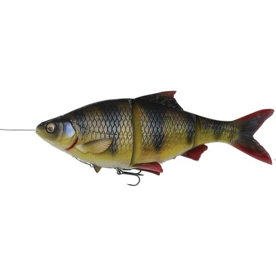 Afbeelding van Savage Gear 4D Line Thru Roach Slow Sink Perch 18cm 80g Rood