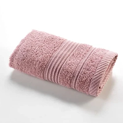 Afbeelding van douceur d&#039;intérieur, Gastenhanddoek (30 x 50 cm) tederheid rozenhout, effen spons